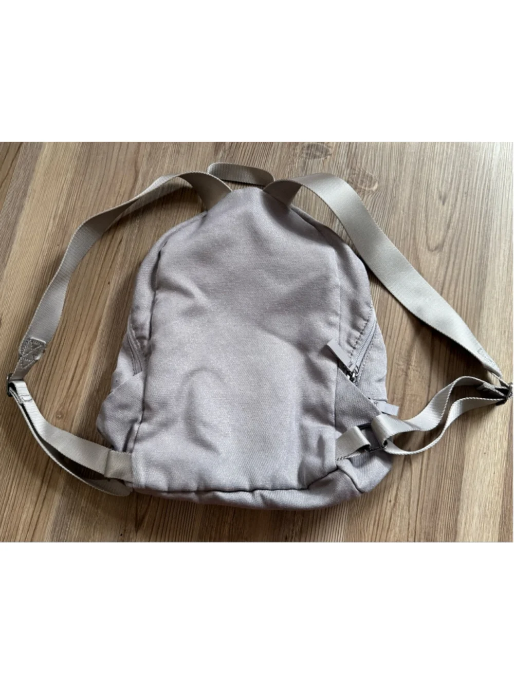 Ivivva by Lululemon bring it Mini Backpack heather gray/lilac sparkle